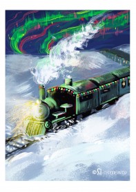 Новогодний полярный экспресс: за северным сиянием