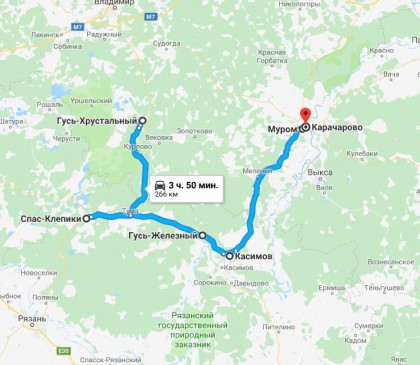 Зимняя Мещёра: все самое-самое