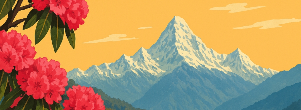 Непал: цветение рододендронов на крыше мира